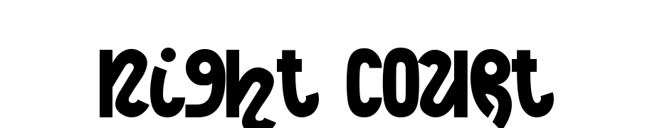 Night Court Font Download Free